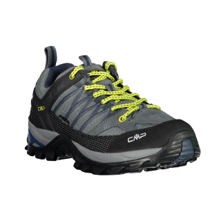 CMP Hiking Shoes Rigel Low WP (Trekking, waterproof) grey/blue Men